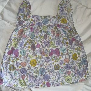 Size 8 (medium) kids floral tank top